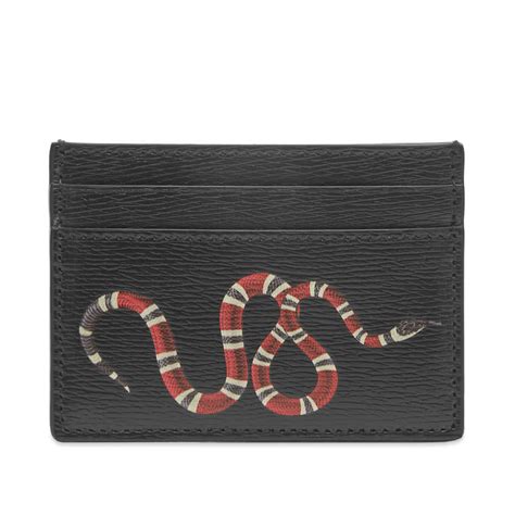 card holder womens gucci|Gucci card holder with snake.